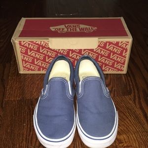 Vans Classic Navy Slip-On